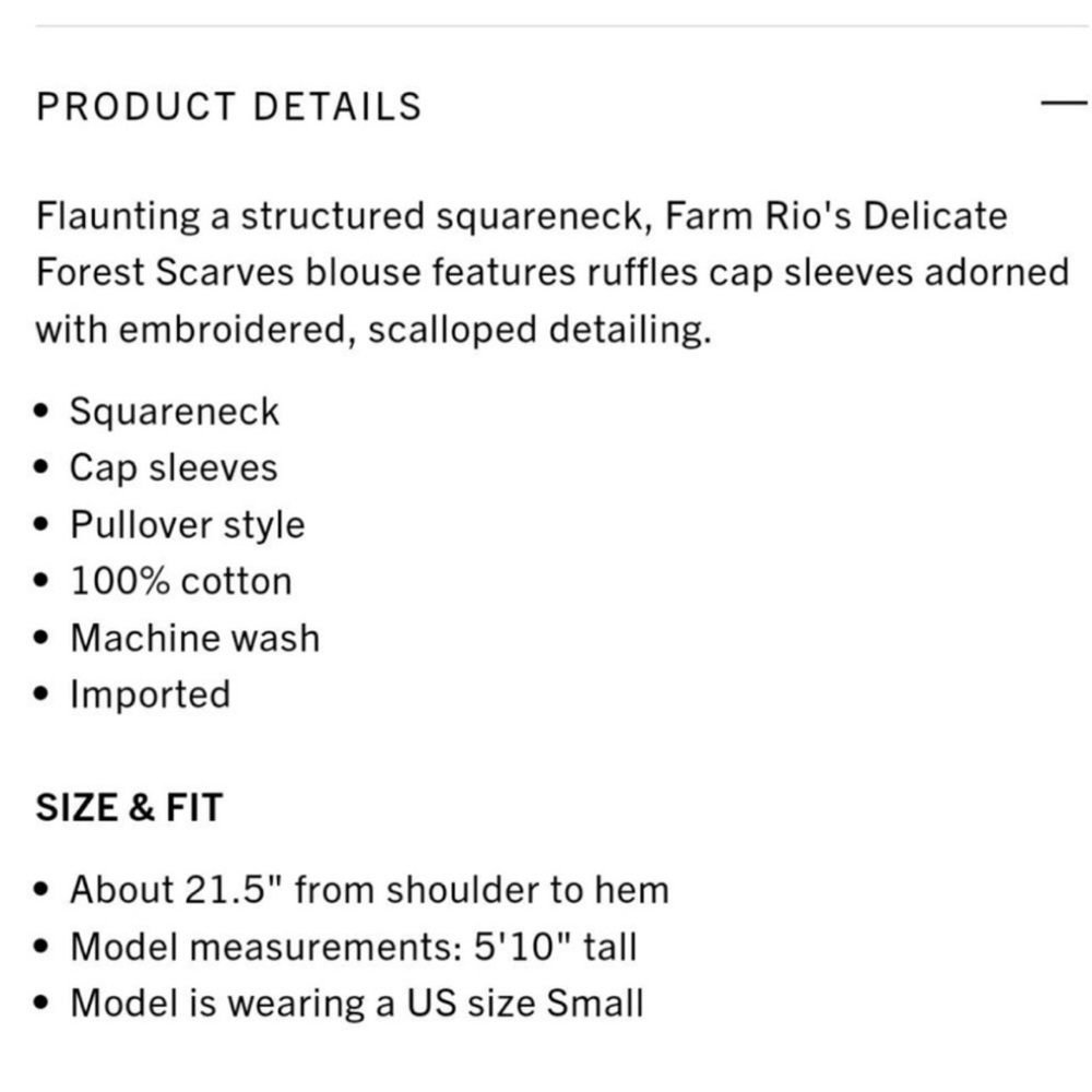 FARM Rio Cream Floral Off-Shoulder Crochet-Trim Top - Picture 2 of 12